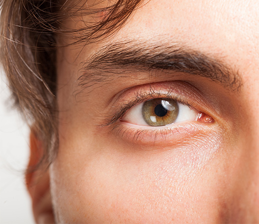 Male eyebrow tattooing