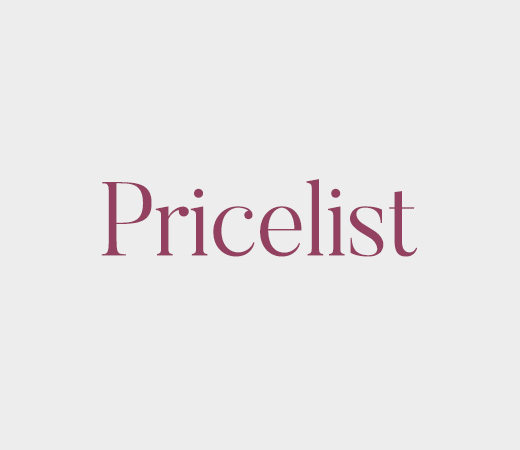 Tracie Giles London Pricelist